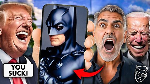 Trump BREAKS Internet With Hysterical Meme TORCHING George Clooney As Actor BACKSTABS Biden 😂