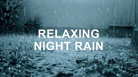Relaxing Rain And Thunder Sounds, Fall Asleep Faster, Beat Insomnia, Sleep Music, Relaxation Sounds