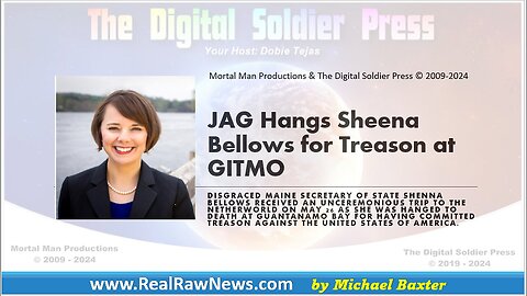 JAG Executes Maine Secretary of State Shenna Bellows for Treason