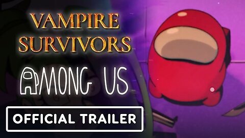 Vampire Survivors x Among Us - Official Emergency Meeting Launch Trailer