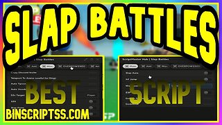 ROBLOX Slap Battles Script - LOTS OF FEATURES *PASTEBIN 2023*