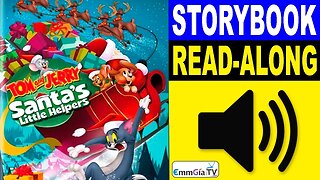 Tom and Jerry Read Along Story book 📖 Read Aloud Story Books for Kids 📚 Santa’s Little Helpers