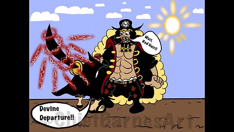 Red Hair Shanks Vs BlackBeard(one piece)