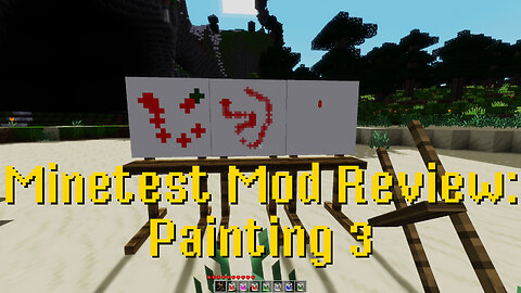 Minetest Mod Review: Painting 3