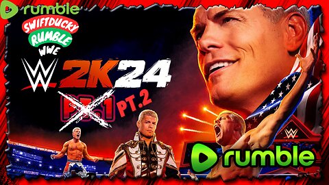 PT. 2!! RAW🔴UNCUT🔴WWE🔴 2K24 SHOWCASE ONLY ON RUMBLE!!!! #RumbleTakeover #ThankyouRumble