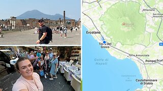 Visiting Sorento and Pompeii on our Mediterranean Cruise with Norwegian Cruise Line