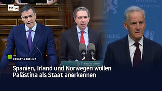 Spanien, Irland und Norwegen wollen Palästina als Staat anerkennen