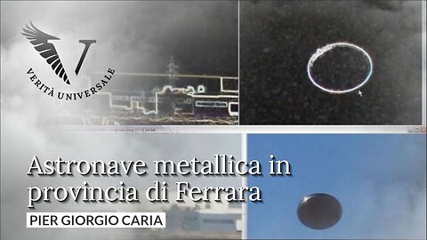 Astronave metallica in provincia di Ferrara - Pier Giorgio Caria