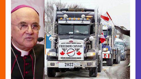 Italy's Archbishop Supports The Truckers Convoys