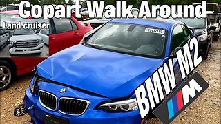 Land Cruiser, BMW M2, Audi S5, Copart Walk Around