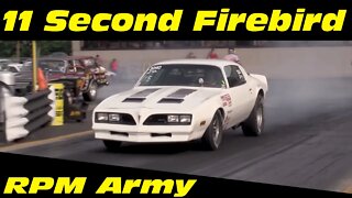 11 Second Pontiac Firebird Drag Racing