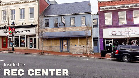 Inside the Old REC CENTER (Fredericksburg, VA)