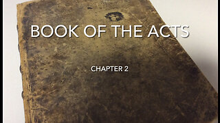 The Book Of The Acts (Chapter 2)