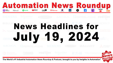 Automation News Roundup for Friday July 19, 2024