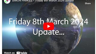 SIMON PARKES – Friday 8th March 2024 Update