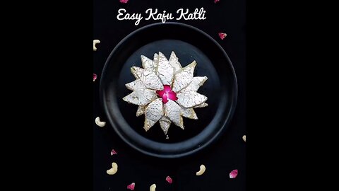 Easy step to make India's best sweet Kaju Katli