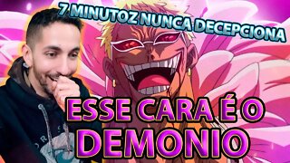 [O CORINGA DE ONE PIECE] REACT Rap do Doflamingo (One Piece) - UM REI | NERD HITS