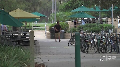 USF: Students and staff are expected to wear face masks this fall