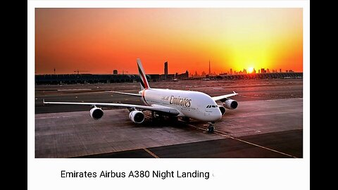 MASSIVE Emirates A80 Landing 2024