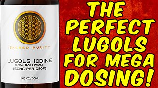 The Perfect Lugol's Iodine For Mega Dosing - (50MG PER DROP!)