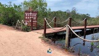 Parque Estadual Paulo Cesar Vinha, Setiba em Guarapari