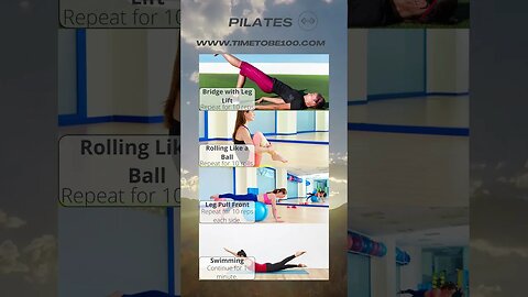 Healthy Living with Pilates for Beginners #shorts #pilates #healthyliving