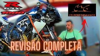 REVISÃO COMPLETA SUZUKI GSXR SRAD 1000 | CS PERFORMANCE | SPEED CHANNEL