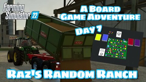Day 7 Grain Bonus! | Raz's Random Ranch | Farming Simulator 22