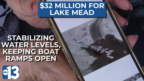 Nevada senator announces $32 million for stabilizing water levels at Lake Mead