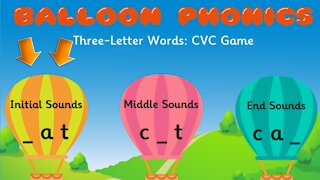 Balloon Phonics - English Games