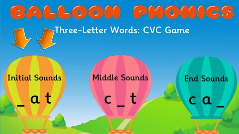 Balloon Phonics - English Games