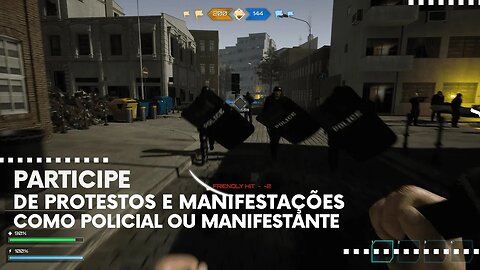 Uprising - Participe de Protestos e Manifestações Jogando como Policial ou Manifestante