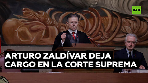 Arturo Zaldívar presenta su renuncia como ministro de la Suprema Corte de México