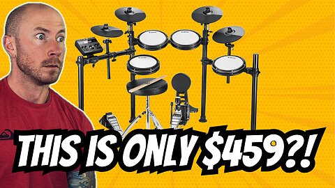 Donner DED 200 Electronic Drum Set Unboxing Only $459