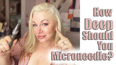 How Deep Should you MIcroneedle ?? | Code Jessica10 saves you Money