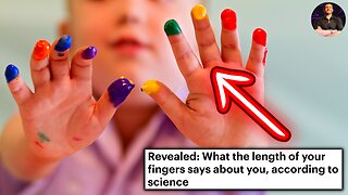 What Your Finger Length Actually Says About Your Personality!