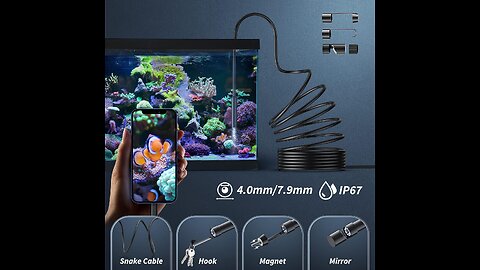 Endoscope Camera with Light