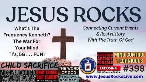#279 What's The Frequency Kenneth? The War For Your Mind, TI's, 5G...FUN! It's All About Controlling YOU! | JESUS ROCKS - LUCY DIGRAZIA