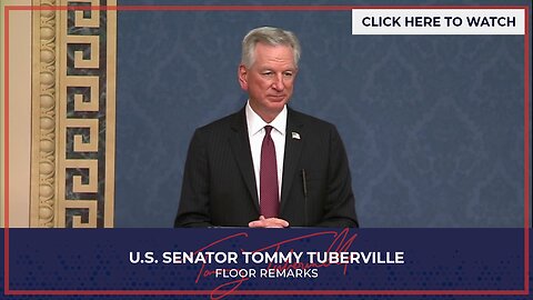 Senator Tuberville Speaks on Senate Floor Ahead of 80th Anniversary of D-Day