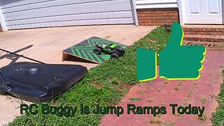 RC Buggy Jumping Ramps & Messing Around