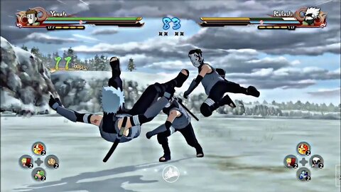 Yamato Anbu VS Kakashi Anbu | Naruto Shippuden: Ultimate Ninja Storm 4 | Gameplay