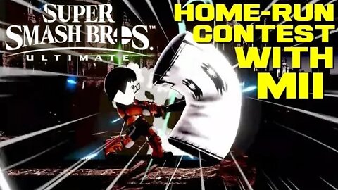 Super Smash Bros. Ultimate - Home-run Contest with Mii - Nintendo Switch Gameplay 😎Benjamillion