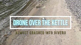 Almost Crashed My Drone in The Kettle River
