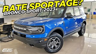 NOVO FORD BRONCO SPORT 2023 COM NOVIDADES E MESMO PREÇO! COMPASS E SPORTAGE É MELHOR OPÇÃO?