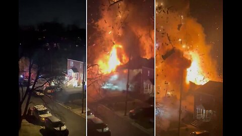 🚨BREAKING: Arlington home explodes after suspect fires flare gun Arlington | Virginia