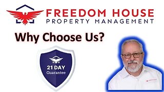 Why Choose Us? 21 Day Guarantee