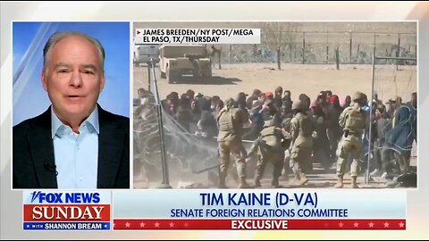 Sen Tim Kaine: Biden's Border Invasion Isn't An Invasion