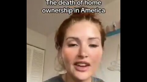 The death of home ownership The world is being stolen from the regular people. Corporations