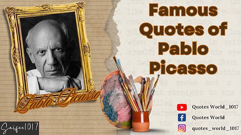 Famous Quotes of Pablo Picasso | Quotes by Pablo Picasso | Pablo Picasso Quotes |