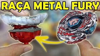 BEYBLADES METAL FURY versão BURST | Recriando Beys 4D no sistema Dynamite Battle